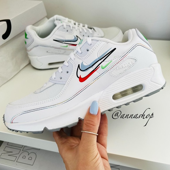 Nike Shoes - New Nike Air Max 90 white sneakers shoes